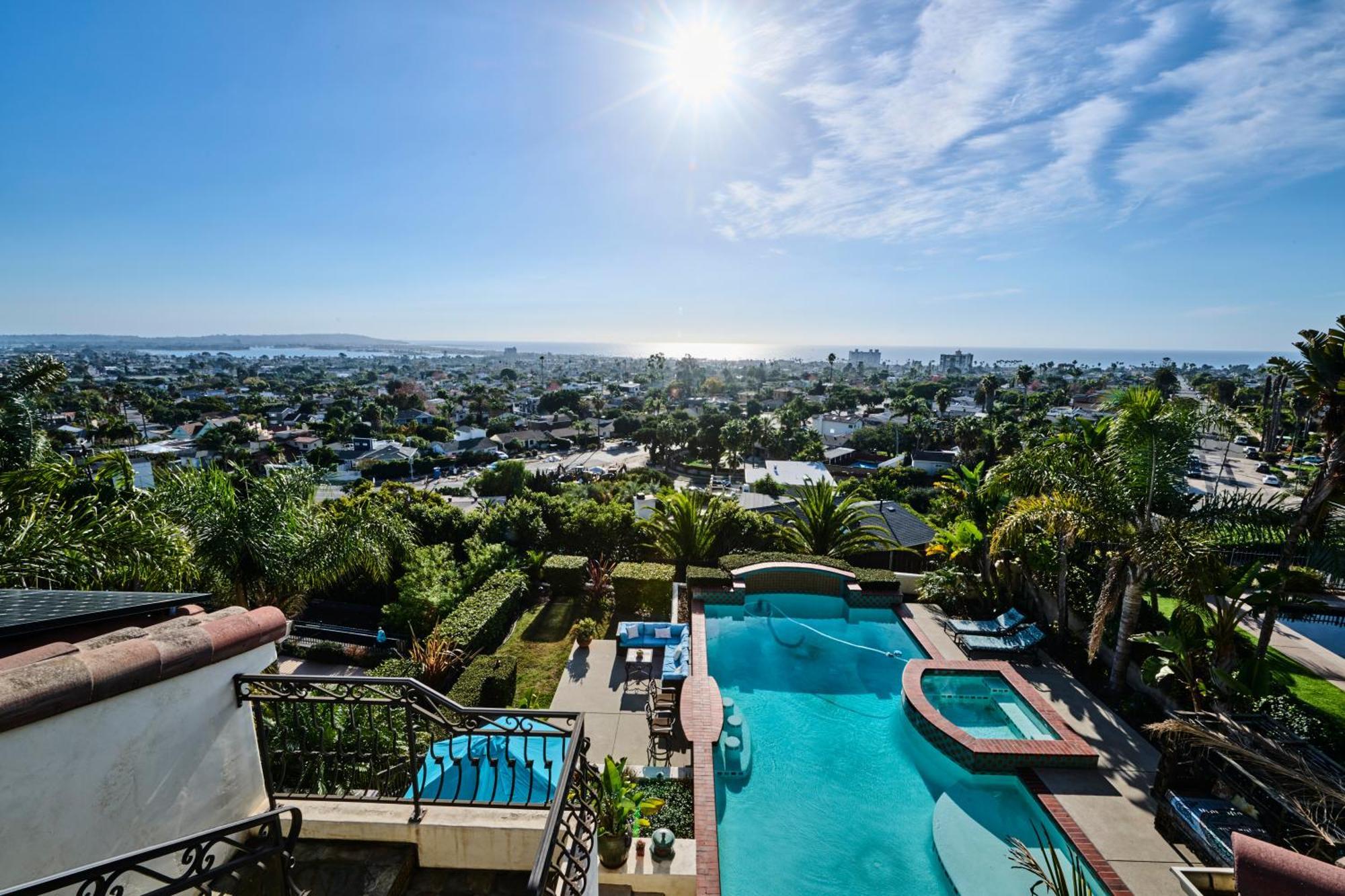 360 Degree Ocean & City Views With Pool, Spa, Close To The Beach! Pets Ok San Diego Eksteriør bilde