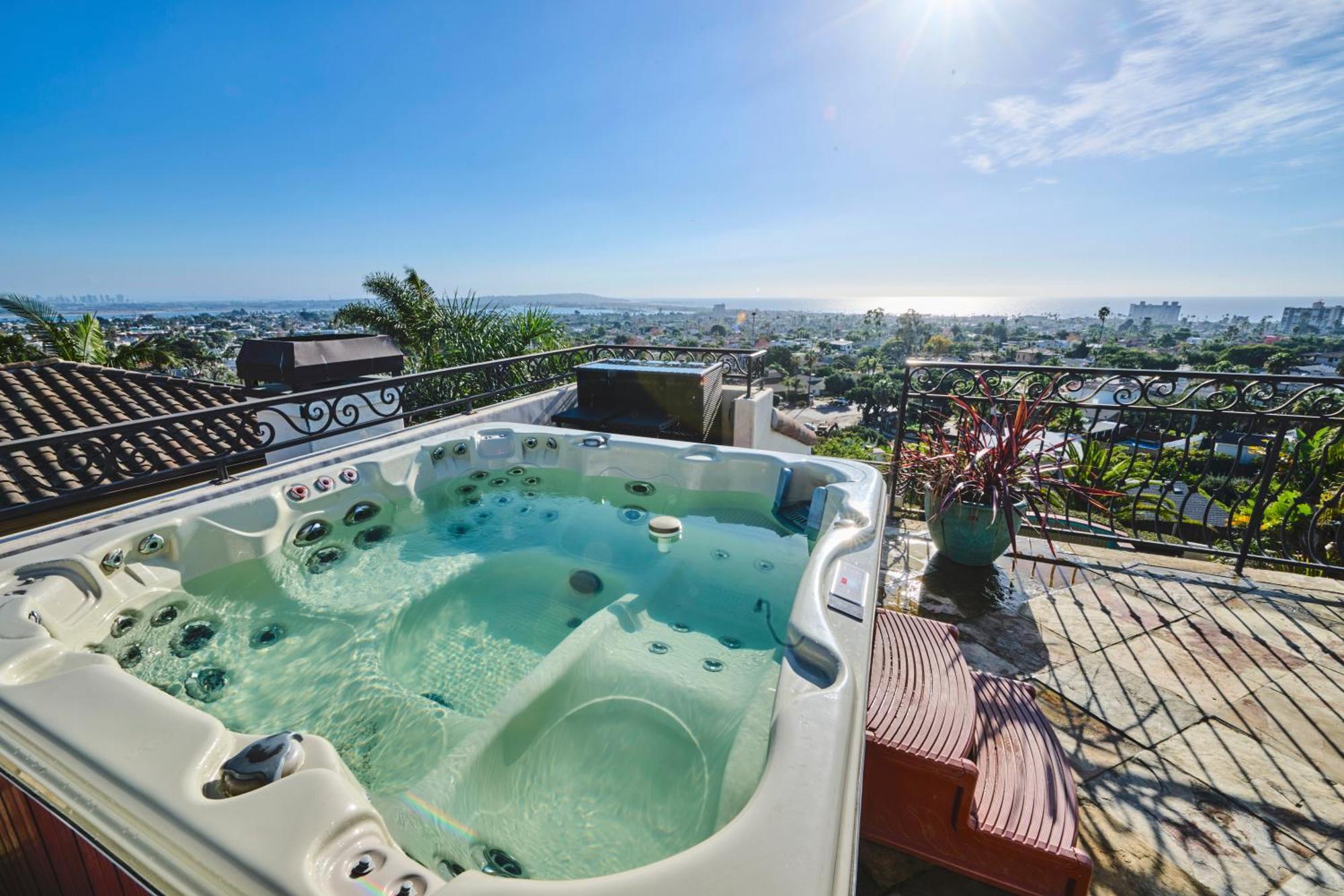360 Degree Ocean & City Views With Pool, Spa, Close To The Beach! Pets Ok San Diego Eksteriør bilde