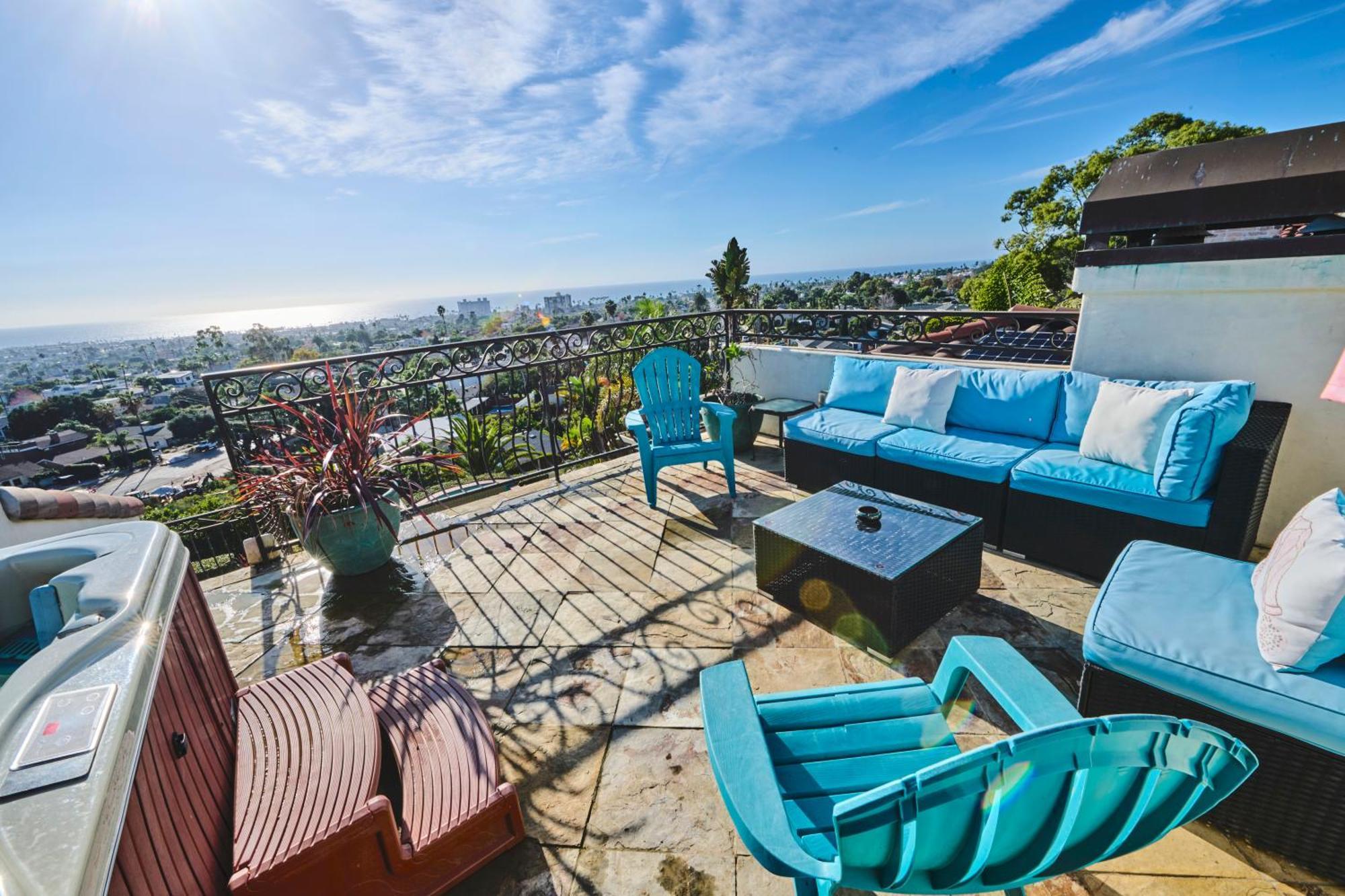 360 Degree Ocean & City Views With Pool, Spa, Close To The Beach! Pets Ok San Diego Eksteriør bilde