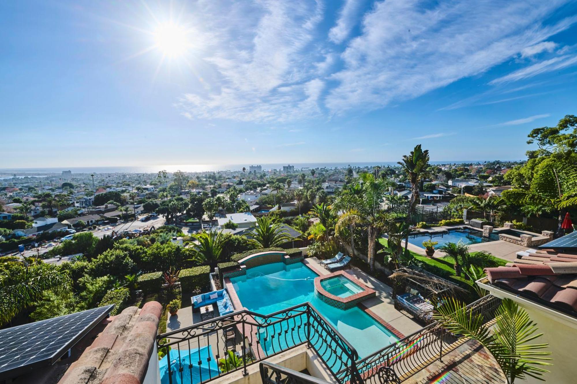 360 Degree Ocean & City Views With Pool, Spa, Close To The Beach! Pets Ok San Diego Eksteriør bilde
